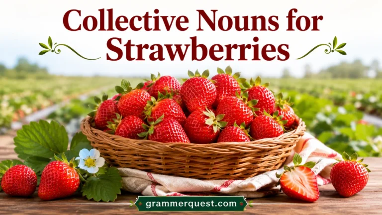 Collective Nouns for Strawberries