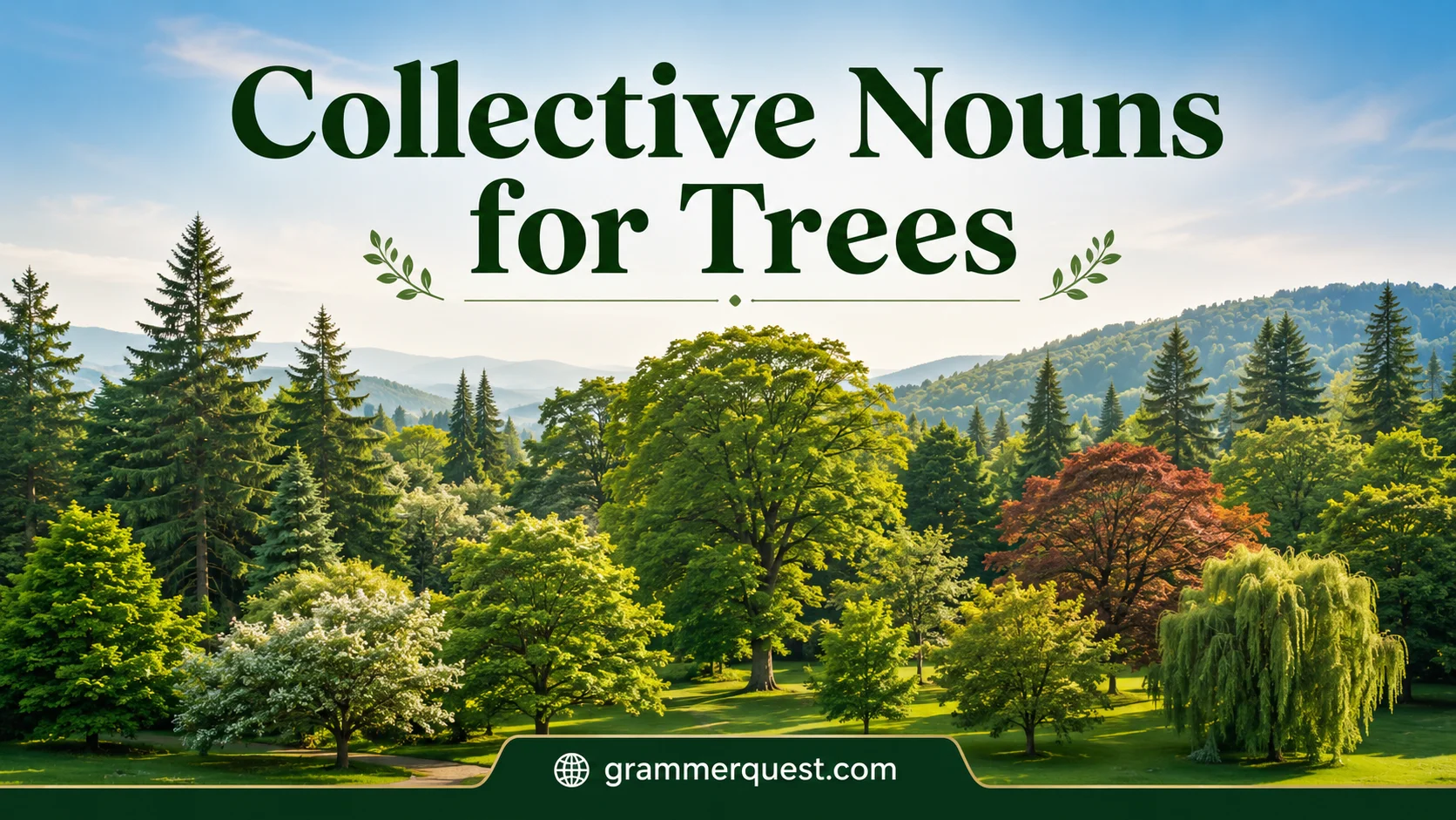 Collective Nouns for Trees