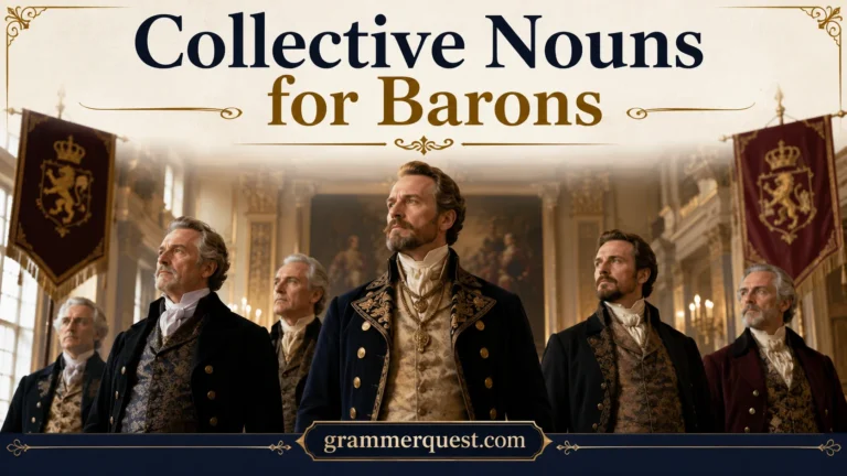 Collective Nouns for Barons
