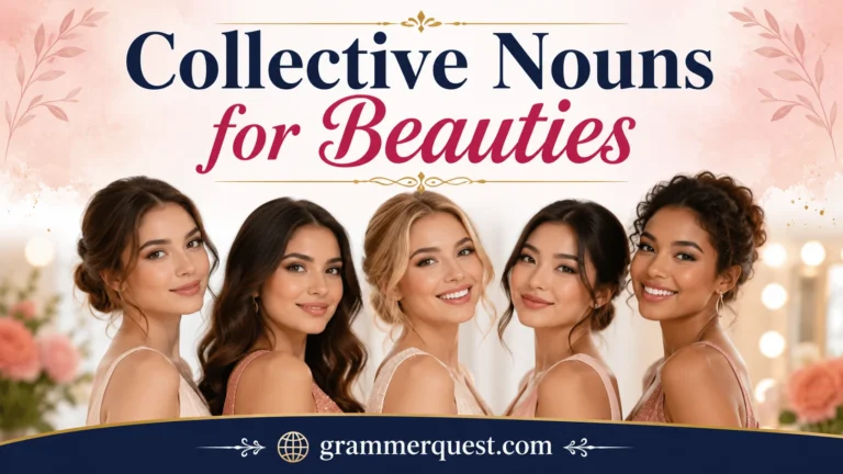 Collective Nouns for Beauties