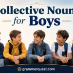 Collective Nouns for Boys
