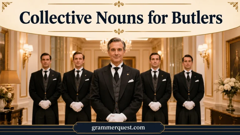 Collective Nouns for Butlers