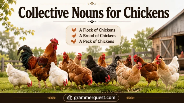 Collective Nouns for Chickens