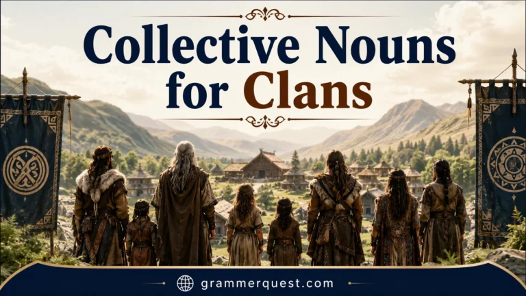Collective Nouns for Clans