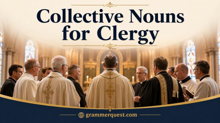 Collective Nouns for Clergy