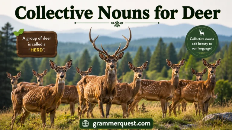 Collective Nouns for Deer