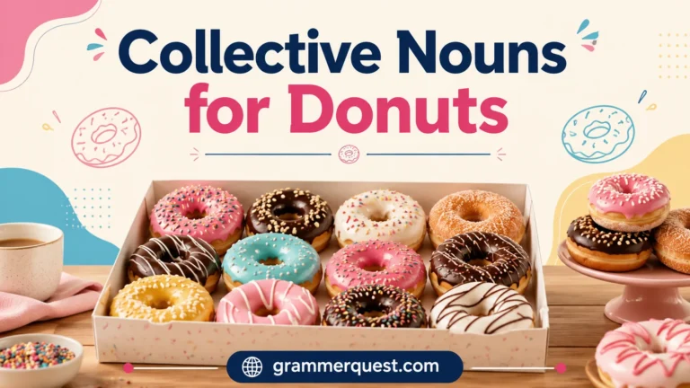 Collective Nouns for Donuts