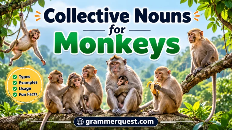 Collective Nouns for Monkeys