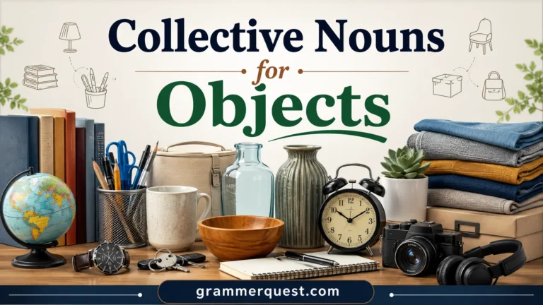 Collective Nouns for Objects
