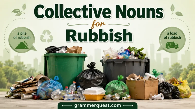 Collective Nouns for Rubbish