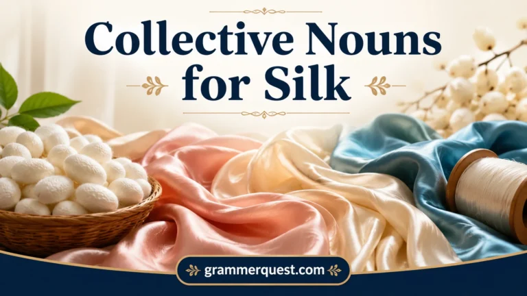 Collective Nouns for Silk