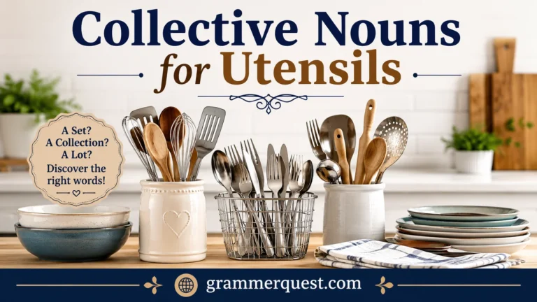 Collective Nouns for Utensils