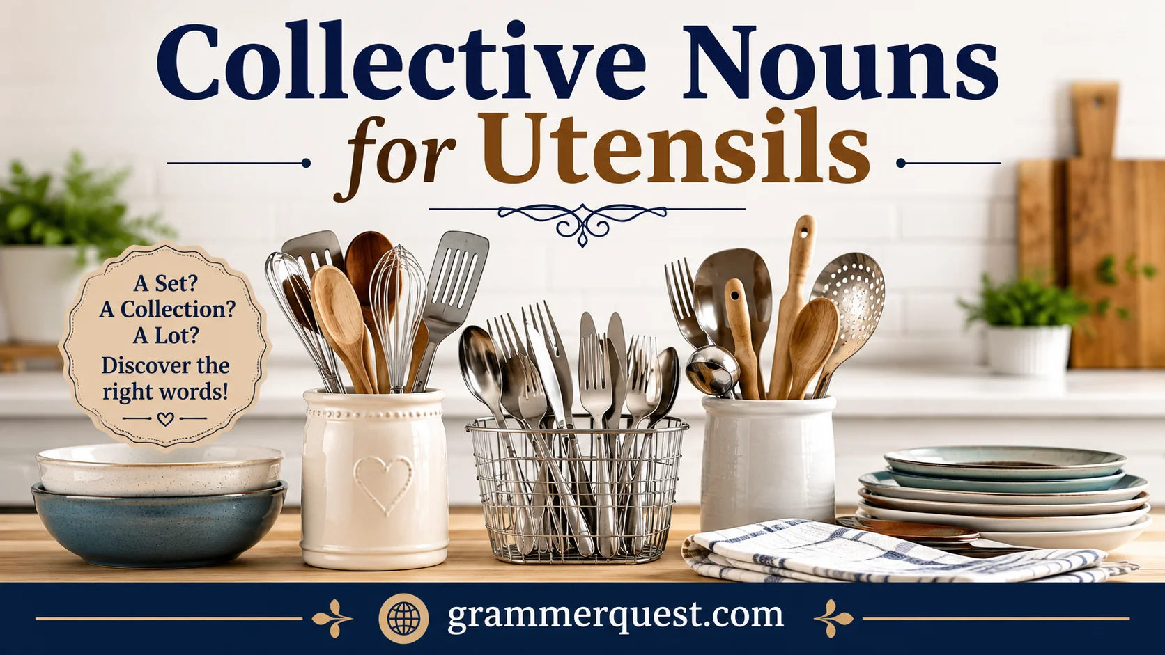 Collective Nouns for Utensils