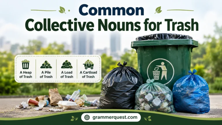 Common Collective Nouns for Trash