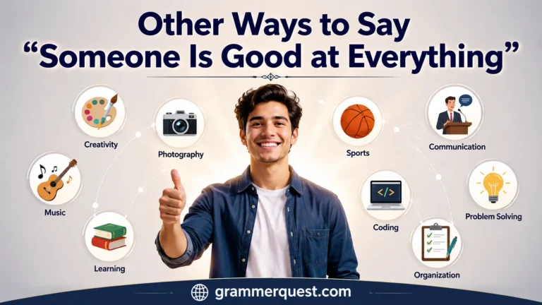 Other Ways to Say “Someone Is Good at Everything”