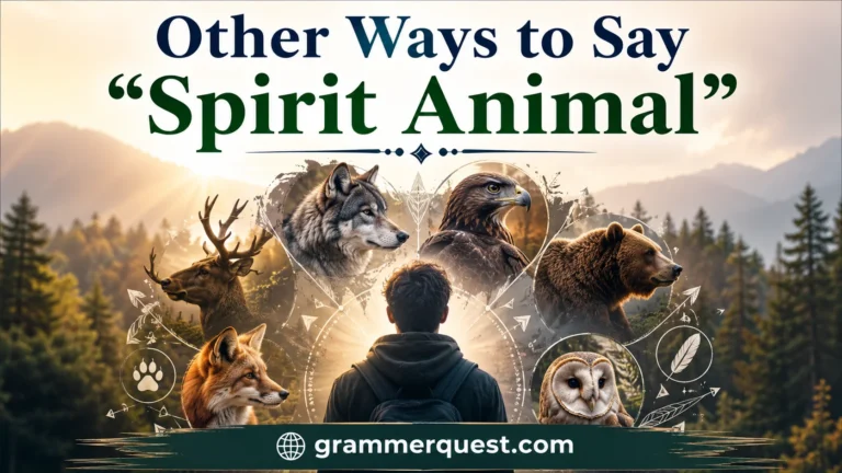 Other Ways to Say “Spirit Animal”