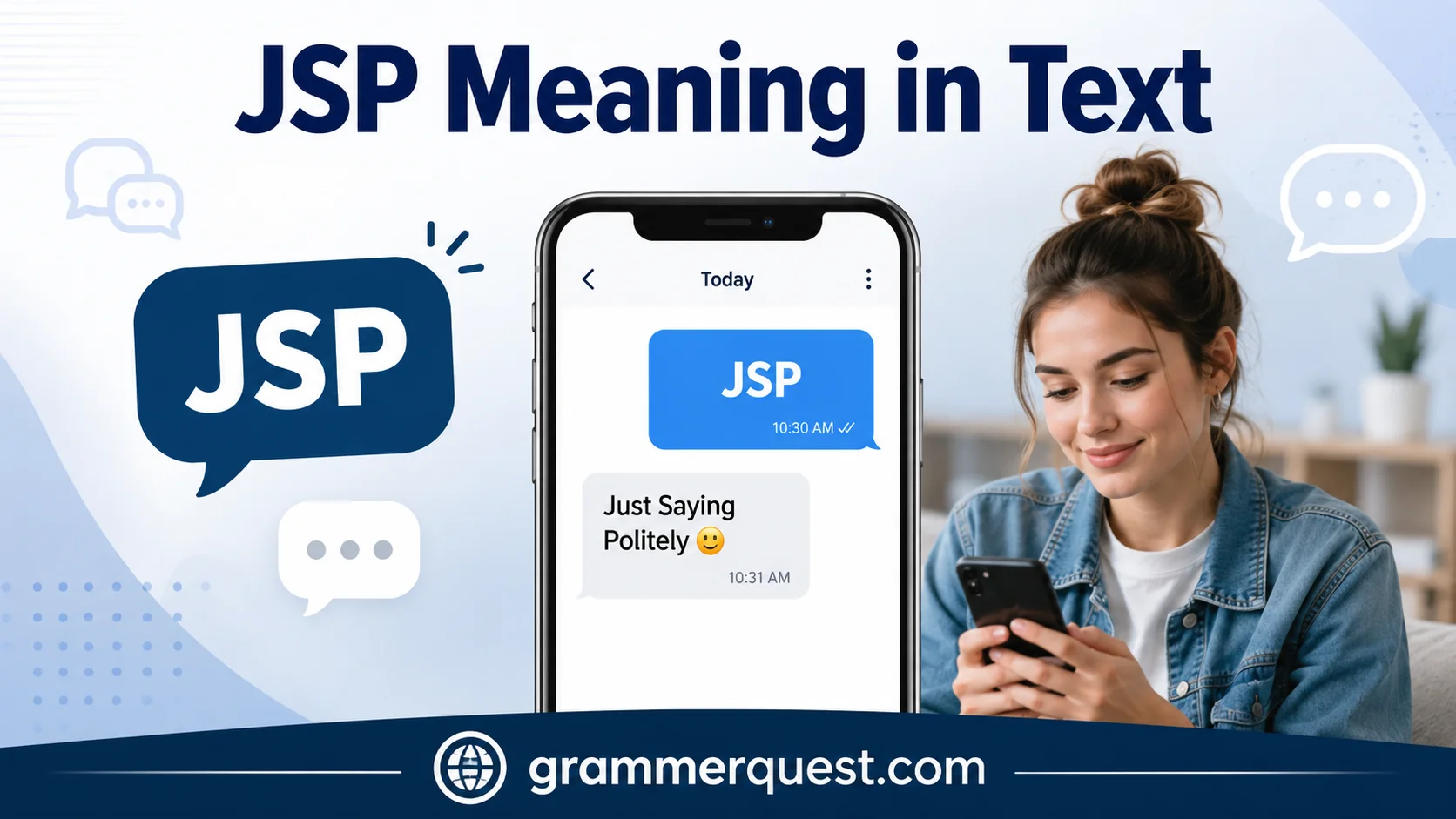 JSP Meaning in Text