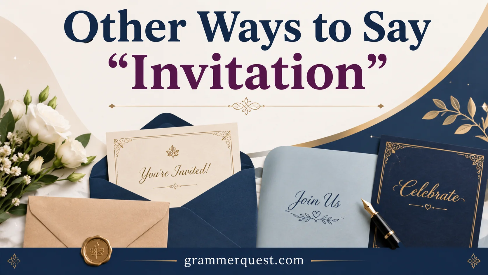 Other Ways to Say “Invitation”