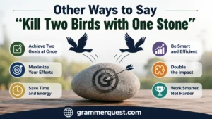 Other Ways to Say "Kill Two Birds with One Stone"